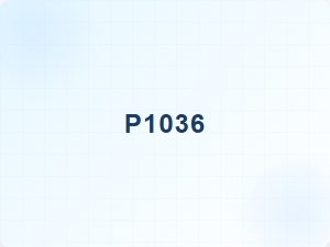 Code P1036 Vehicle Trouble Code Explanation